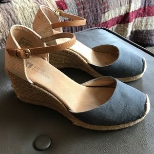 White Mountain Espadrille blue